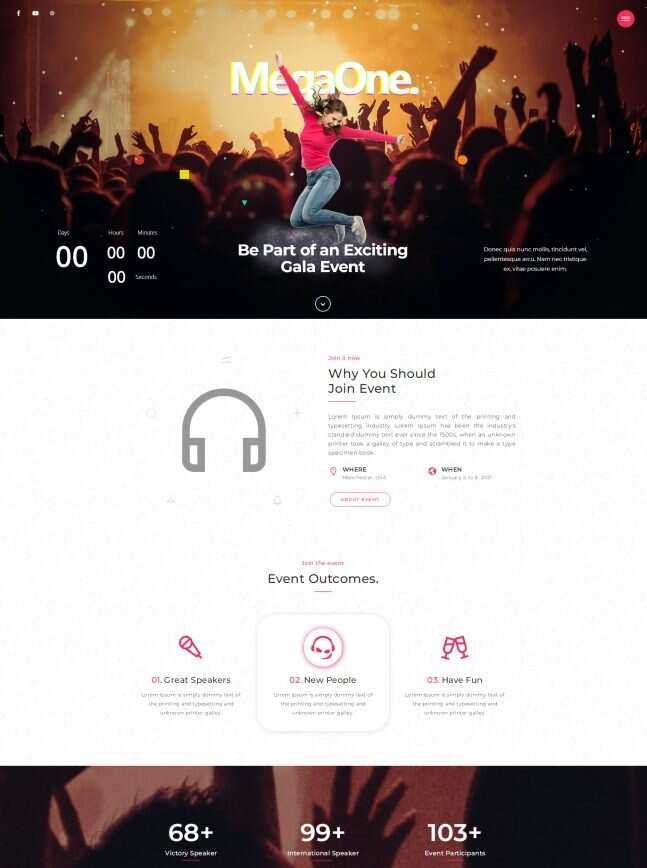 HTML5演唱会票务服务网站模板 - 项目资源网