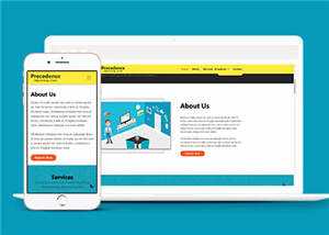 通用创意思维案例展示HTML网站模板下载 - 项目资源网