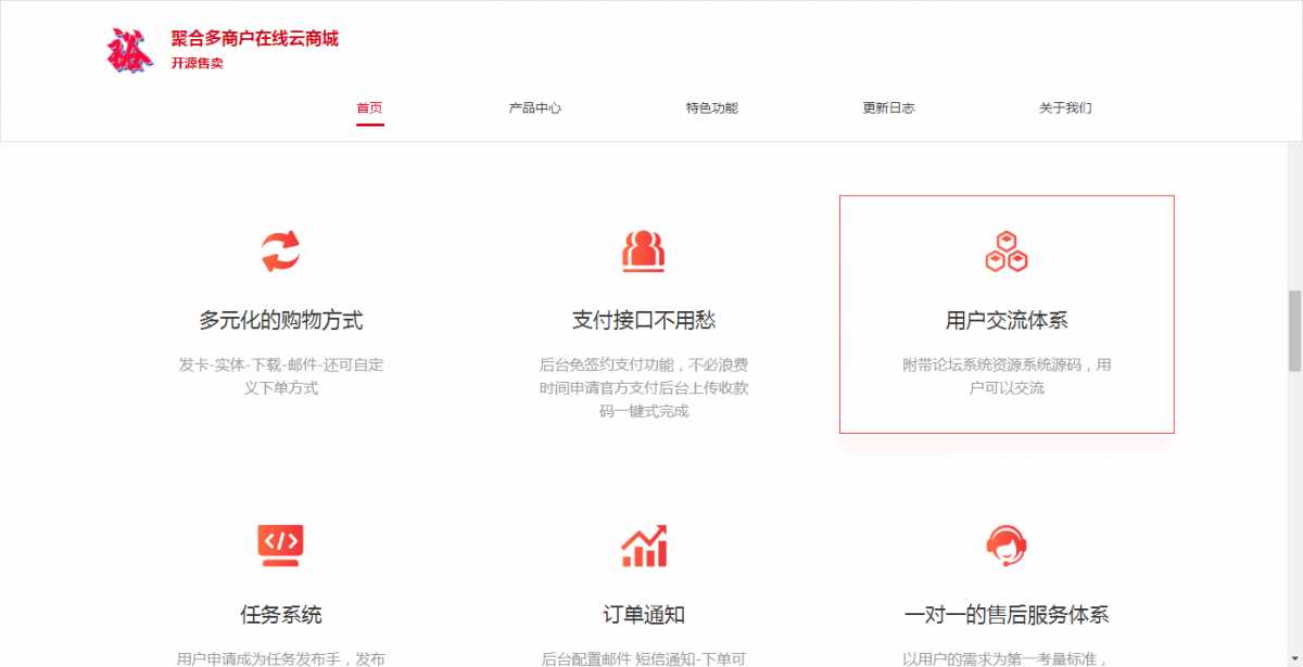 图片[3] - 聚合云商城官网的源码分享 - 项目资源网 - 项目资源网