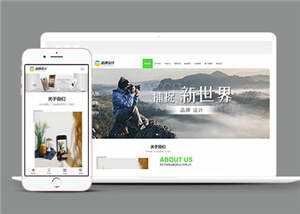 响应式品牌广告设计公司网站前端模板 - 项目资源网