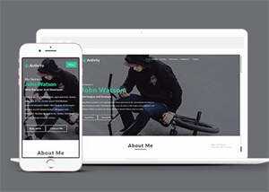 响应式自行车设计公司网站模板 - 项目资源网