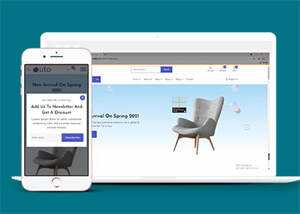 宽屏欧式家具电子商务网站模板 - 项目资源网