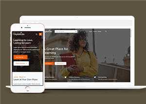 简约心理学HTML网页模板下载 - 项目资源网