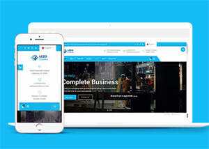 金融投资类Bootstrap模板下载 - 项目资源网