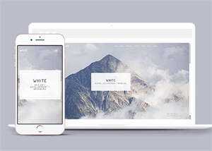 响应式轻量级图片相册HTML模板 - 项目资源网