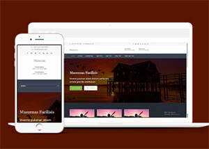 大图旅行企业框架网站模板下载 - 项目资源网