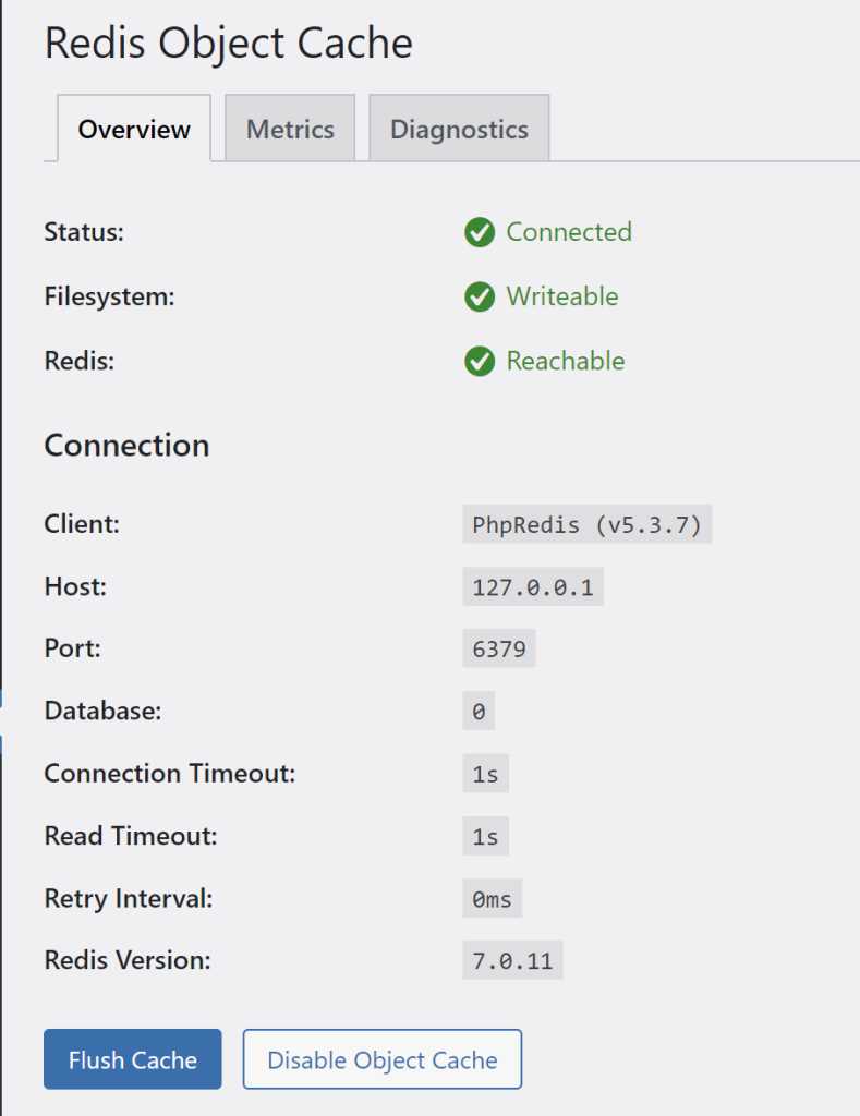 图片[4] - wordpress加速缓存插件Redis Object CacheV2.4.4 - 项目资源网 - 项目资源网