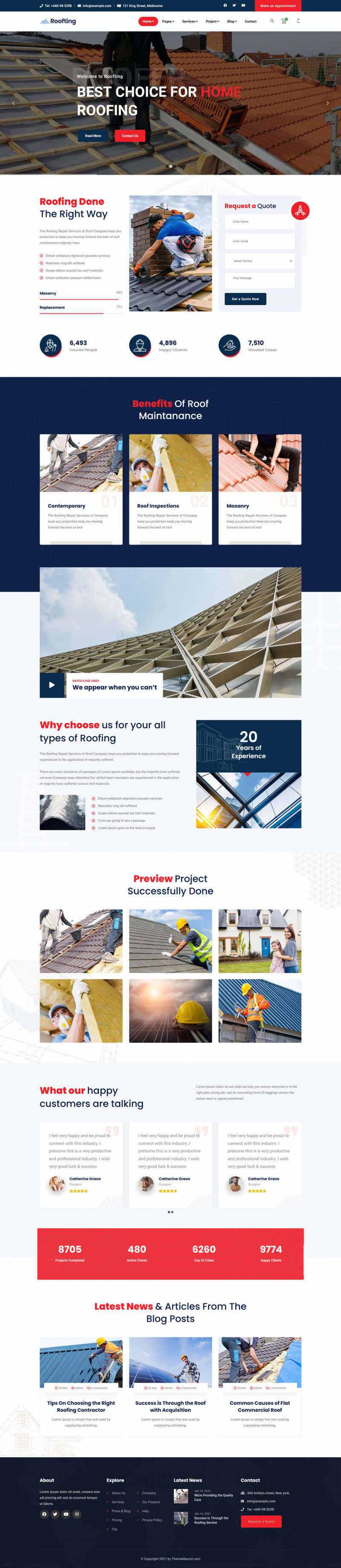 Bootstrap响应式的房屋建筑工程企业html模板 - 项目资源网