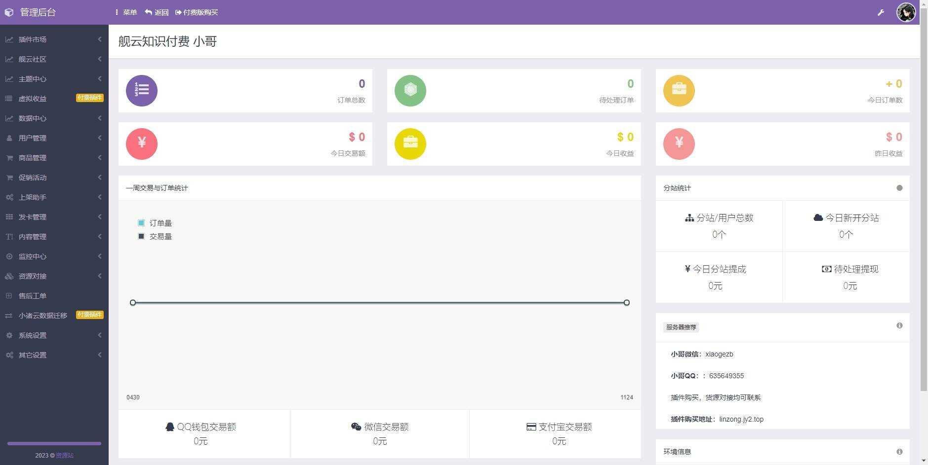 图片[2] - 彩虹商城时光模板系统初创版源码 - 项目资源网 - 项目资源网