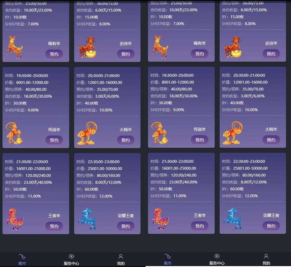 图片[3] - 区块羊投资平台源码/支持预约 转让领养抽奖等等功能 全开源可二开 - 项目资源网 - 项目资源网