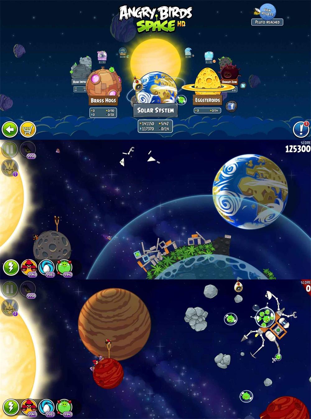 娱乐闯关游戏《愤怒的小鸟：太空》 - 项目资源网